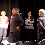 Community members participate in pre-show activities